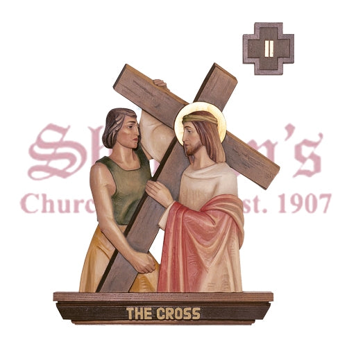 Stations Of The Cross with Crosses-Numerals