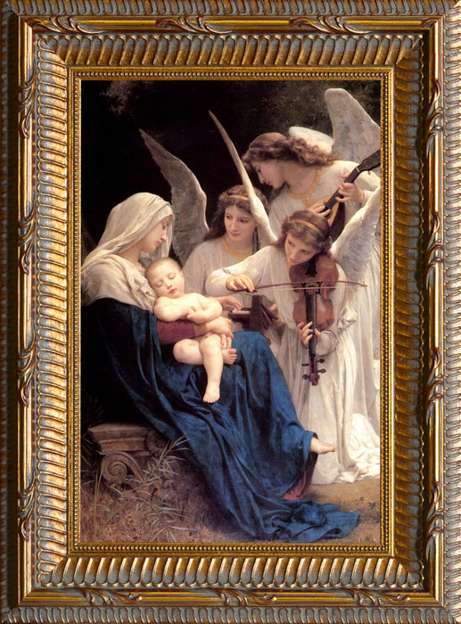 Song of the Angels - Ornate Gold Framed Art