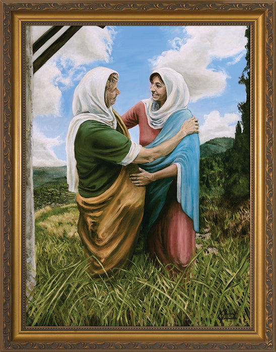 The Visitation II by Jason Jenicke - Standard Gold Framed Art