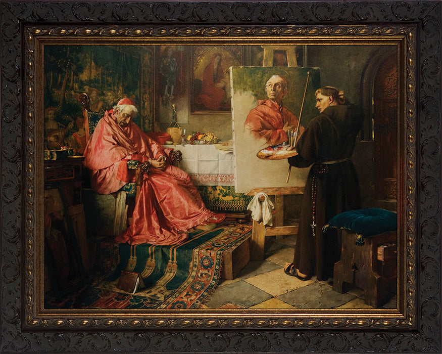 The Cardinal's Portrait Framed Art